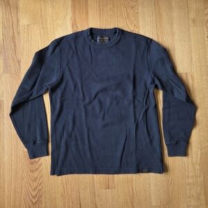 Filson Waffle Knit Thermal Crewneck - Navy (M)